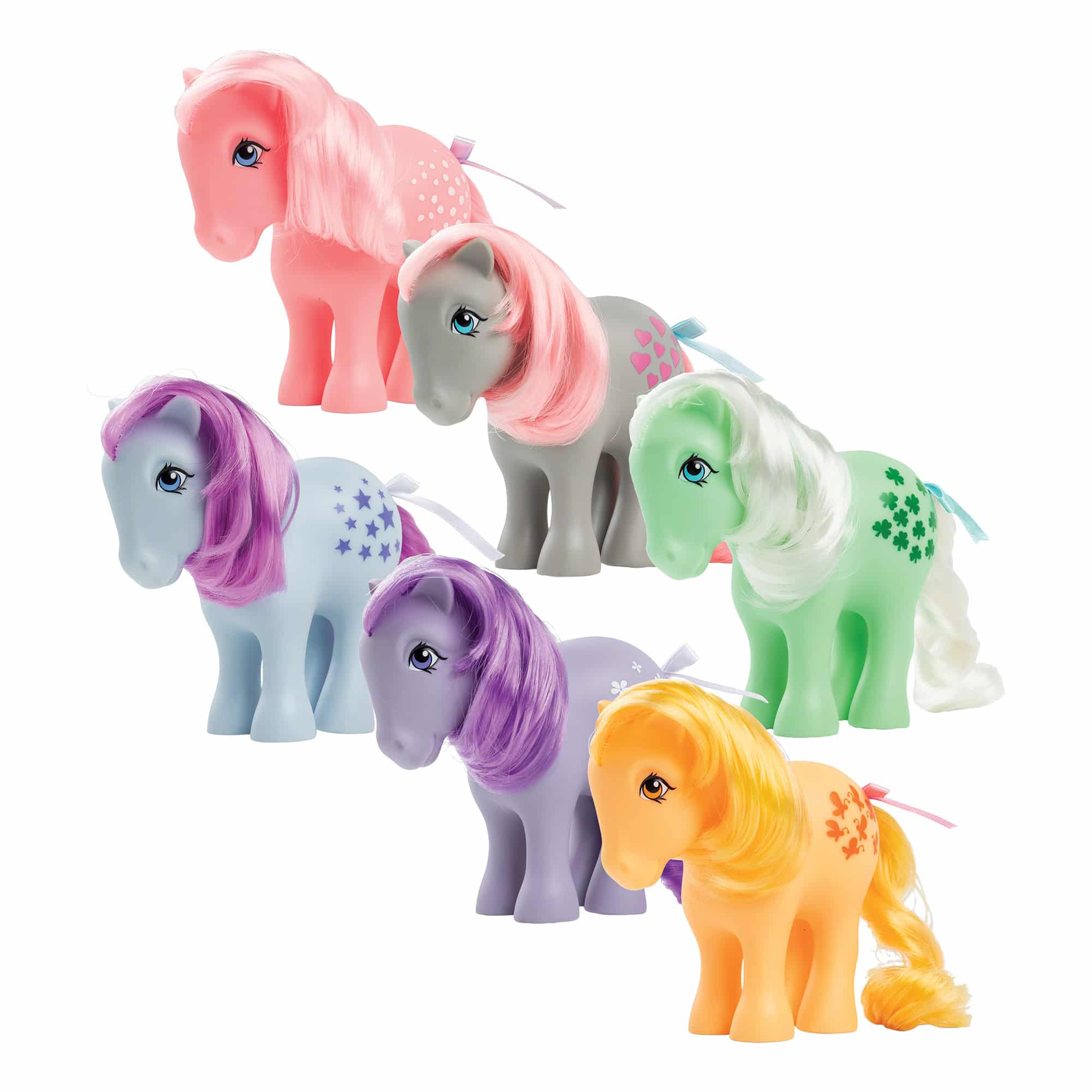 My Little Pony Classic 4?? Collectible 40th Anniversary Ponies