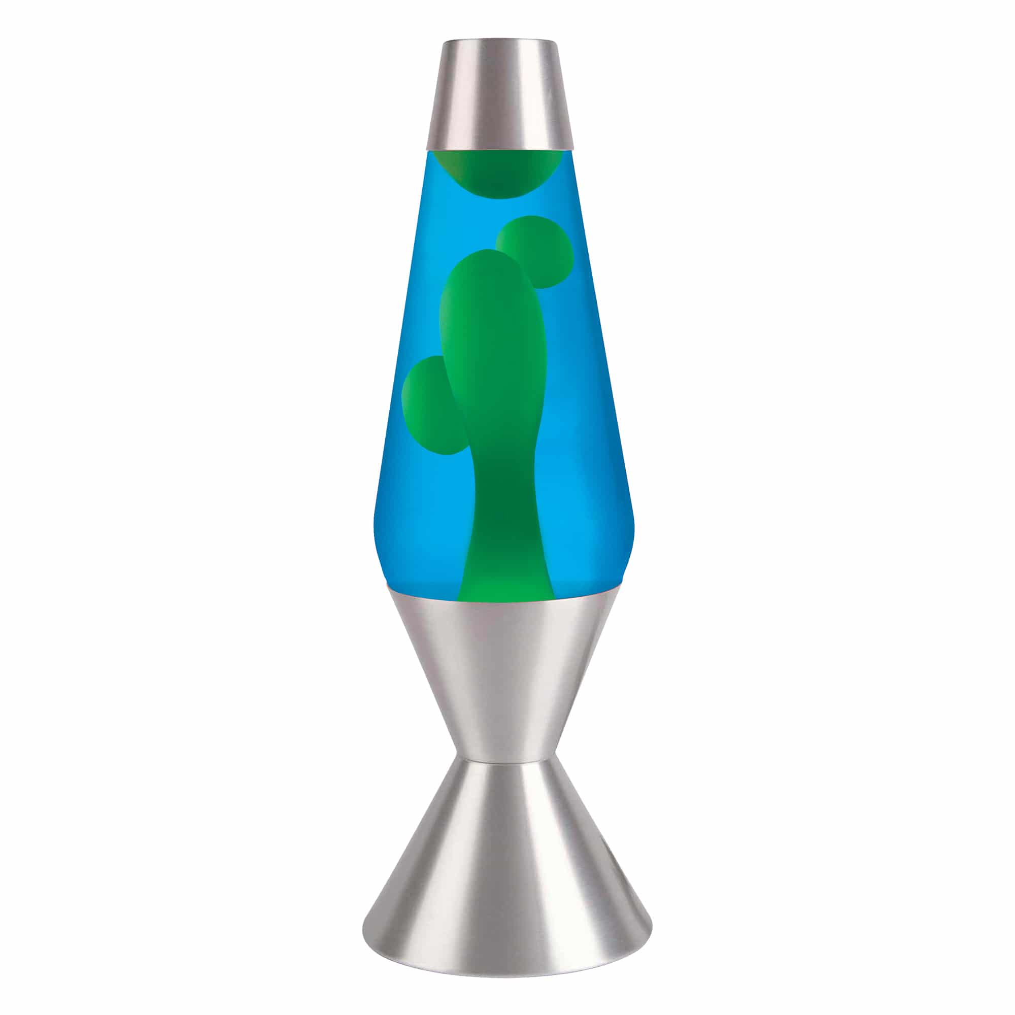 16.3?? LAVA Lamp ?C Yellow/Blue/Silver