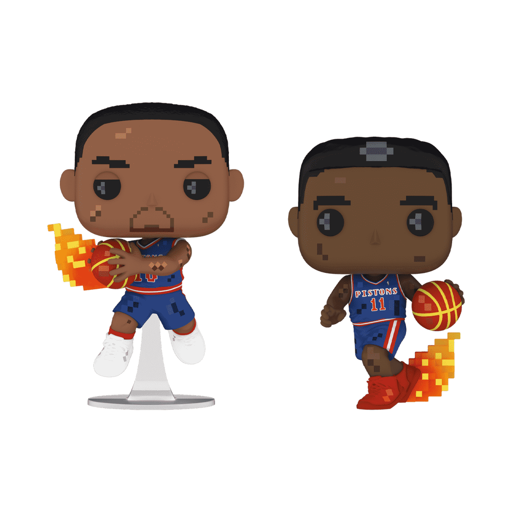 Pop! 8-Bit Dennis Rodman & Isiah Thomas 2-Pack