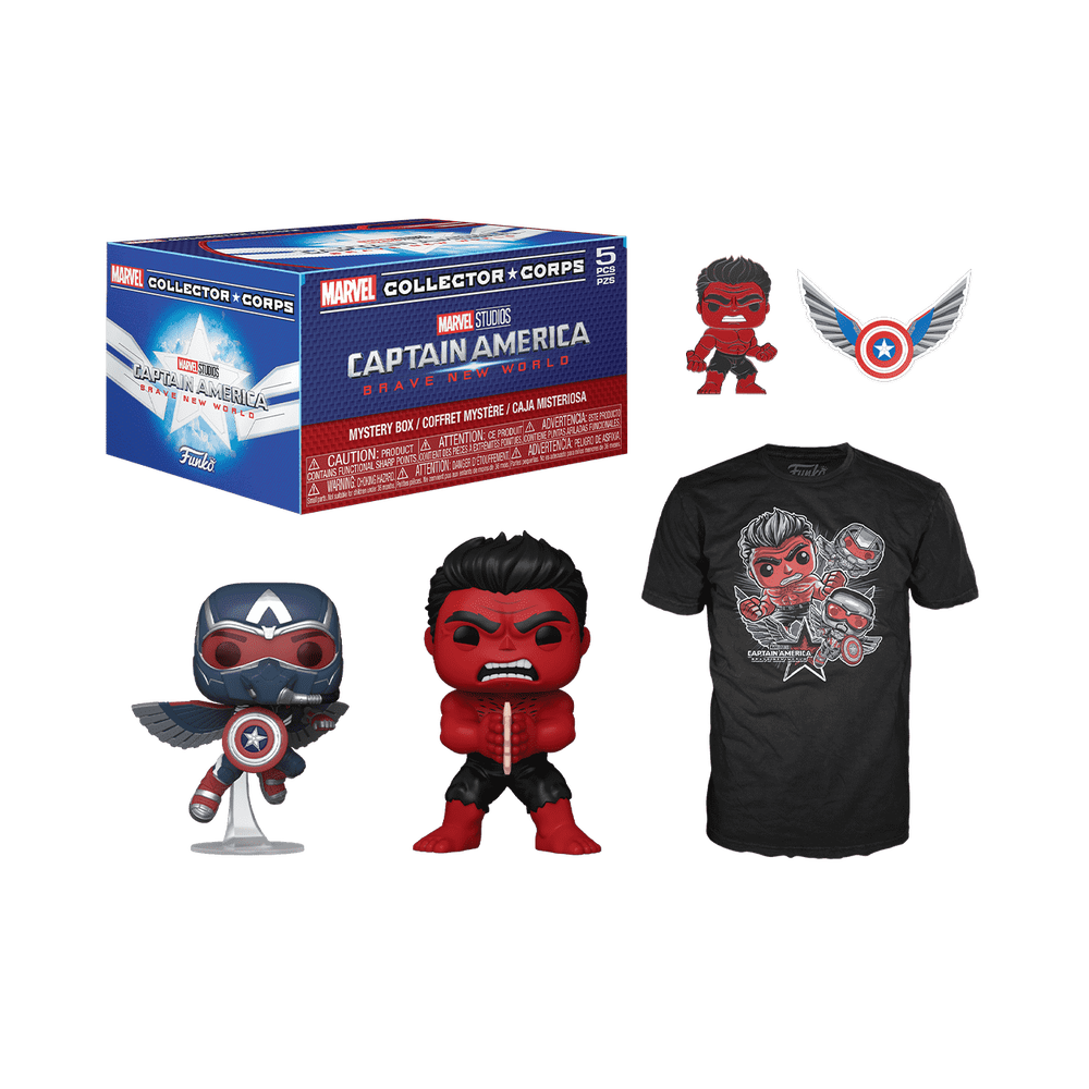 Captain America Brave New World Collector Corps Box