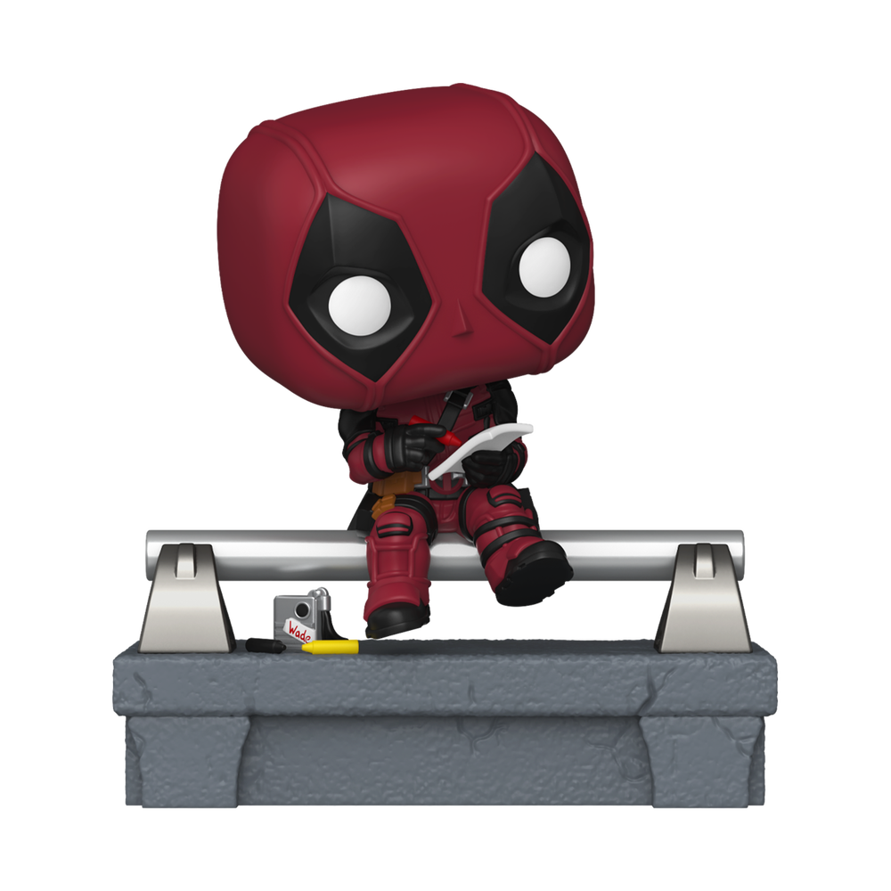 Pop! Deluxe Deadpool on Bridge