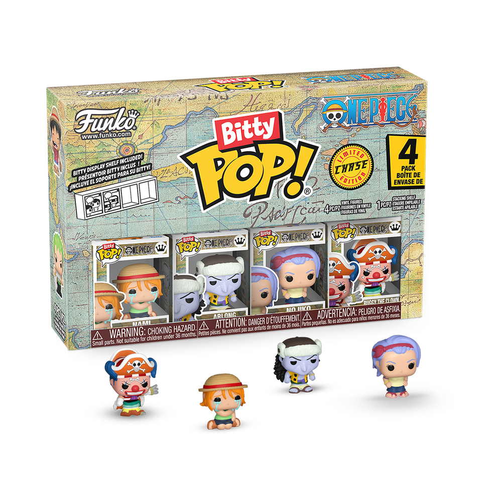 Bitty Pop! One Piece 4-Pack Series 2
