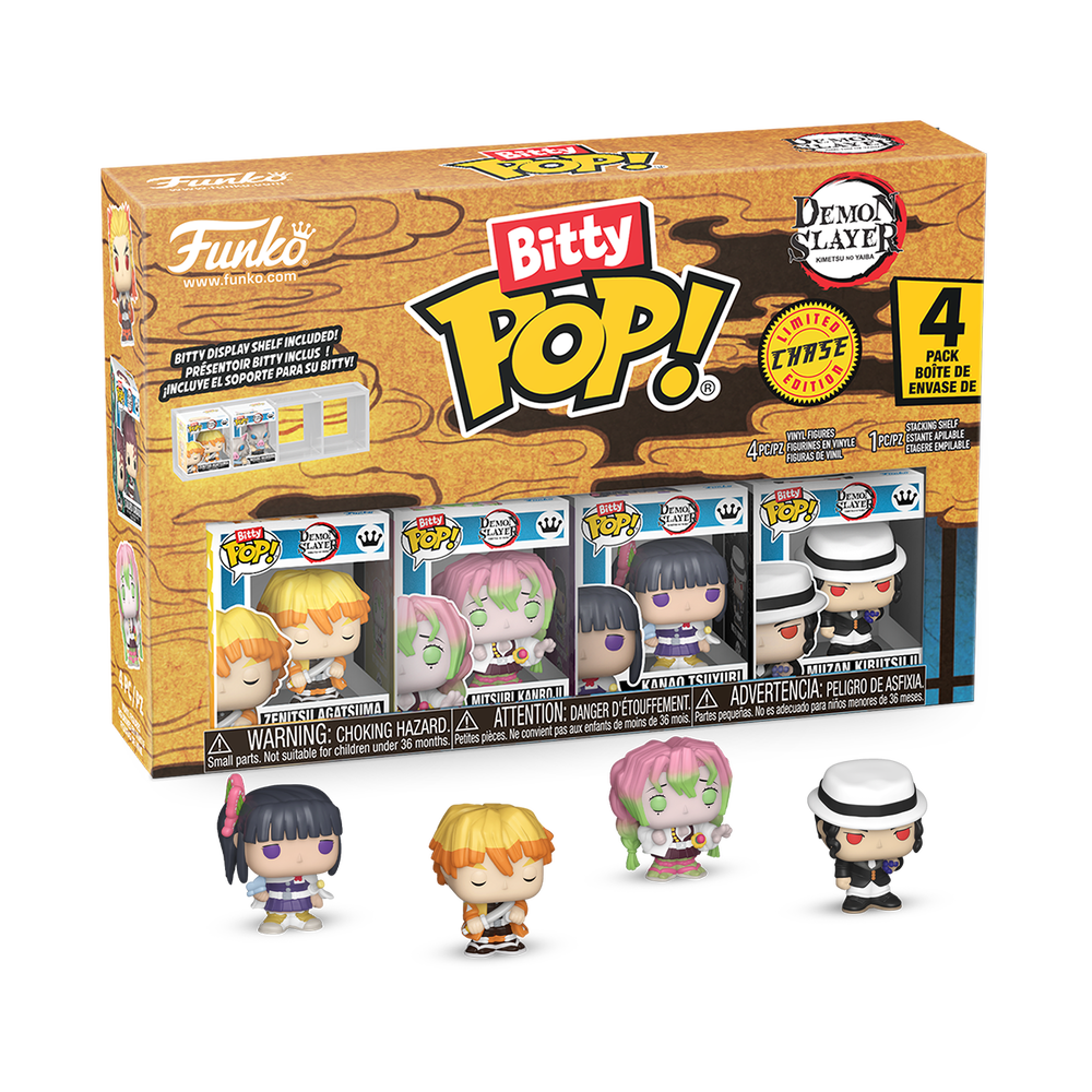 Bitty Pop! Demon Slayer 4-Pack Series 1