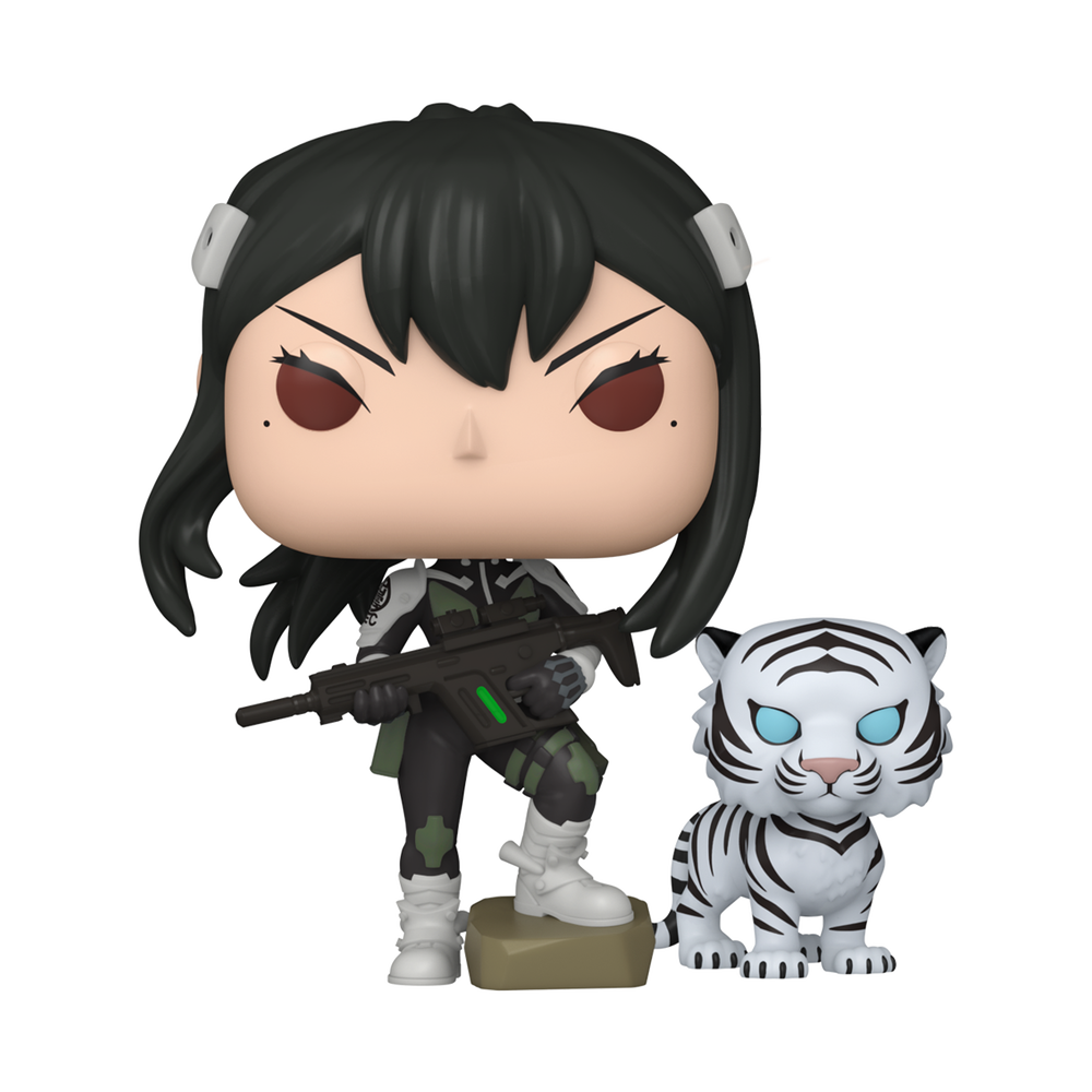 Pop! & Buddy Mina Ashiro and Bakko