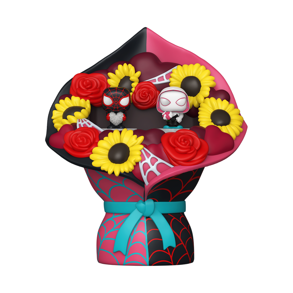 Bitty Pop! Bouquet Mile Morales & Ghost Spider (Valentine)