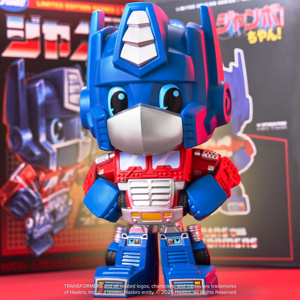 Jumbo Chan Optimus Prime 14” Vinyl Collectible