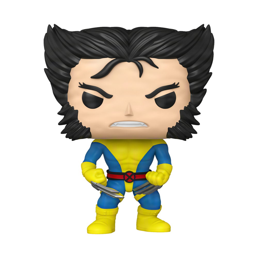 Pop! Wolverine (Classic Unmasked) with Pop! Protector