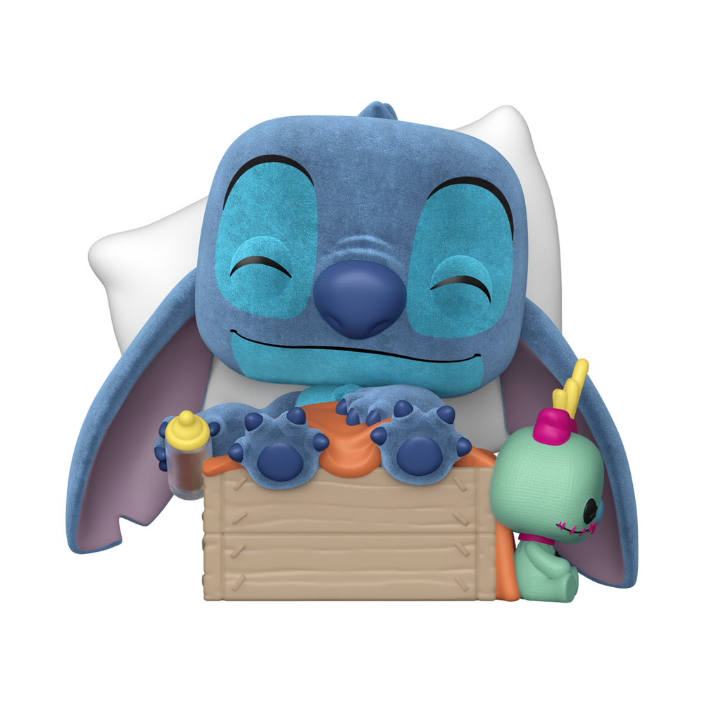 Pop! Plus Sleeping Stitch in Box (Flocked)