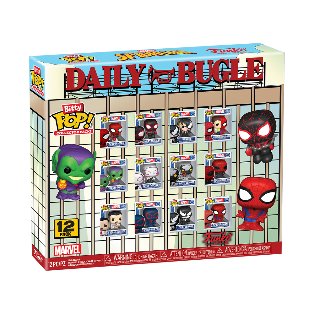 Bitty Pop! Collector Pack Spider-Man 12-Pack