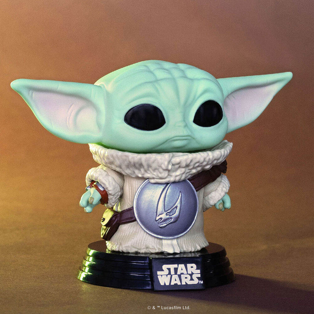 Pop! Grogu with Mudhorn Chest Armor