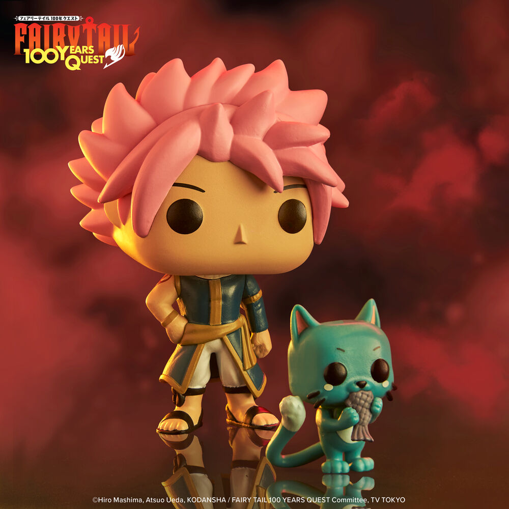 Pop! & Buddy Natsu with Happy