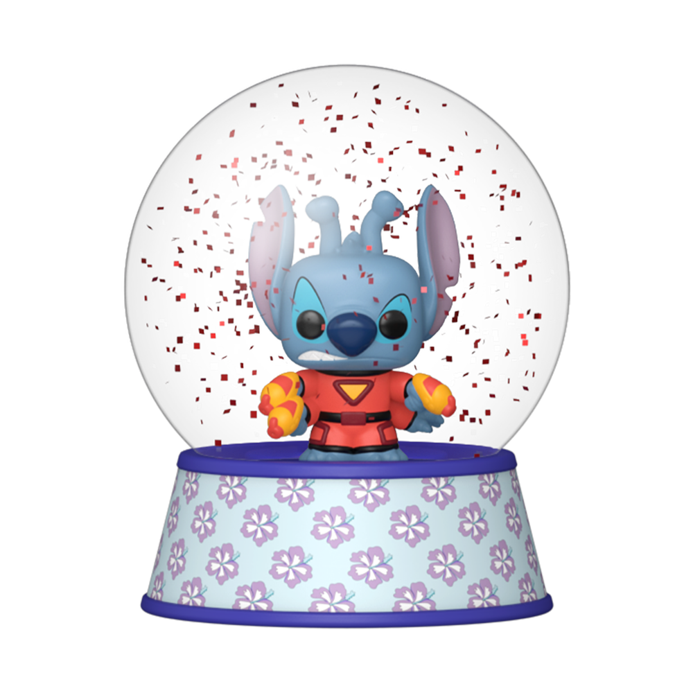 Stitch 626 Mini Glitter Globe