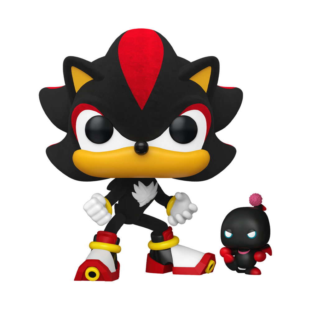 Pop! & Buddy Shadow with Dark Chao (Flocked)