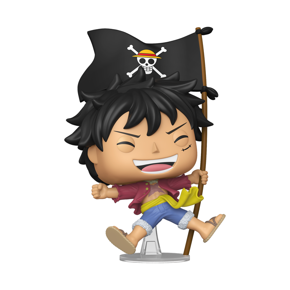 Pop! Monkey D. Luffy with Flag
