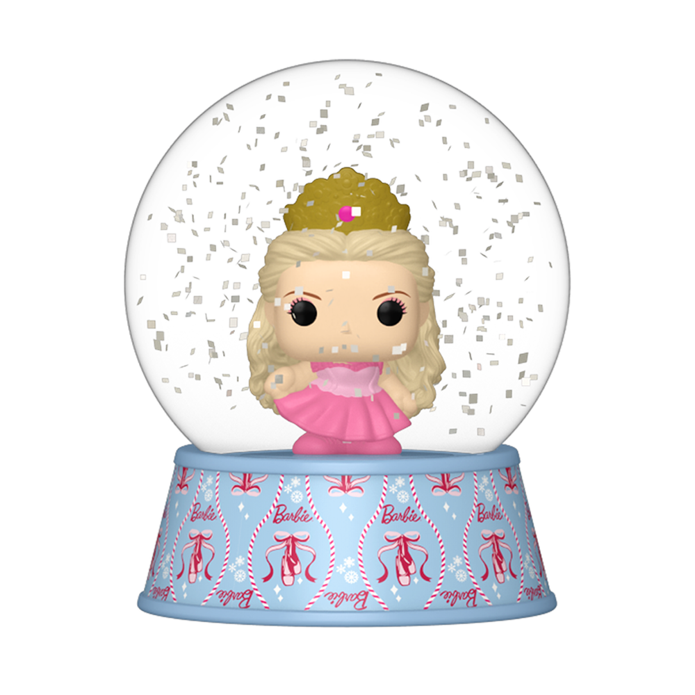 Sugar Plum Fairy Barbie Mini Glitter Globe (Barbie in the Nutcracker) (Curtsy)