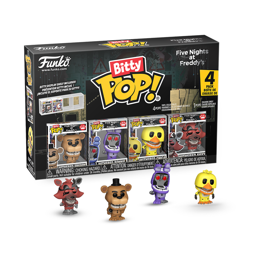 Bitty Pop! Five Nights at Freddy’s 4-Pack Series 6