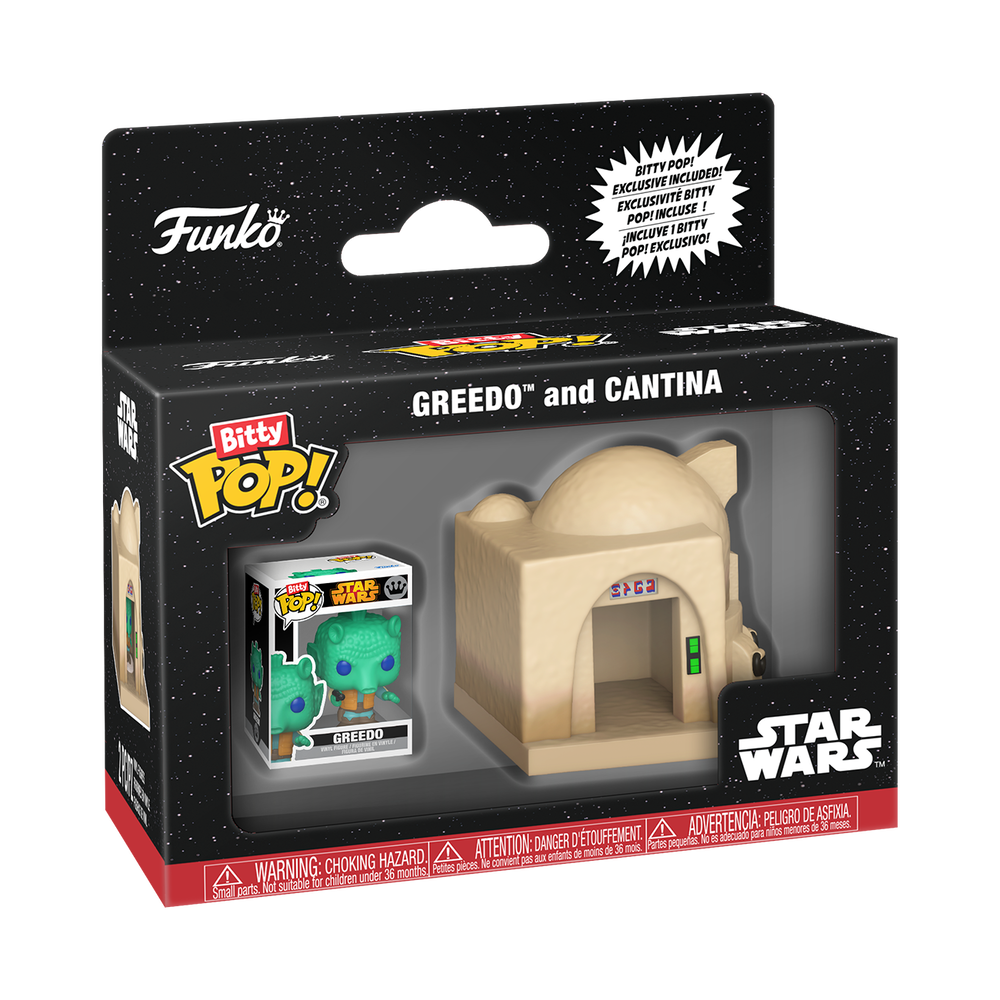 Bitty Pop! Towns Greedo and Cantina