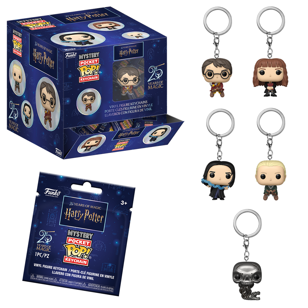 Mystery Pop! Keychain Harry Potter (25th Anniversary)