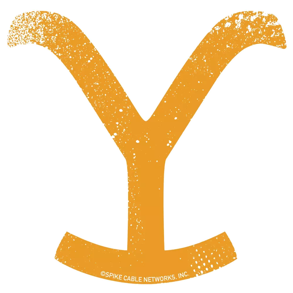 Yellowstone Die Cut Y Logo Vinyl Sticker