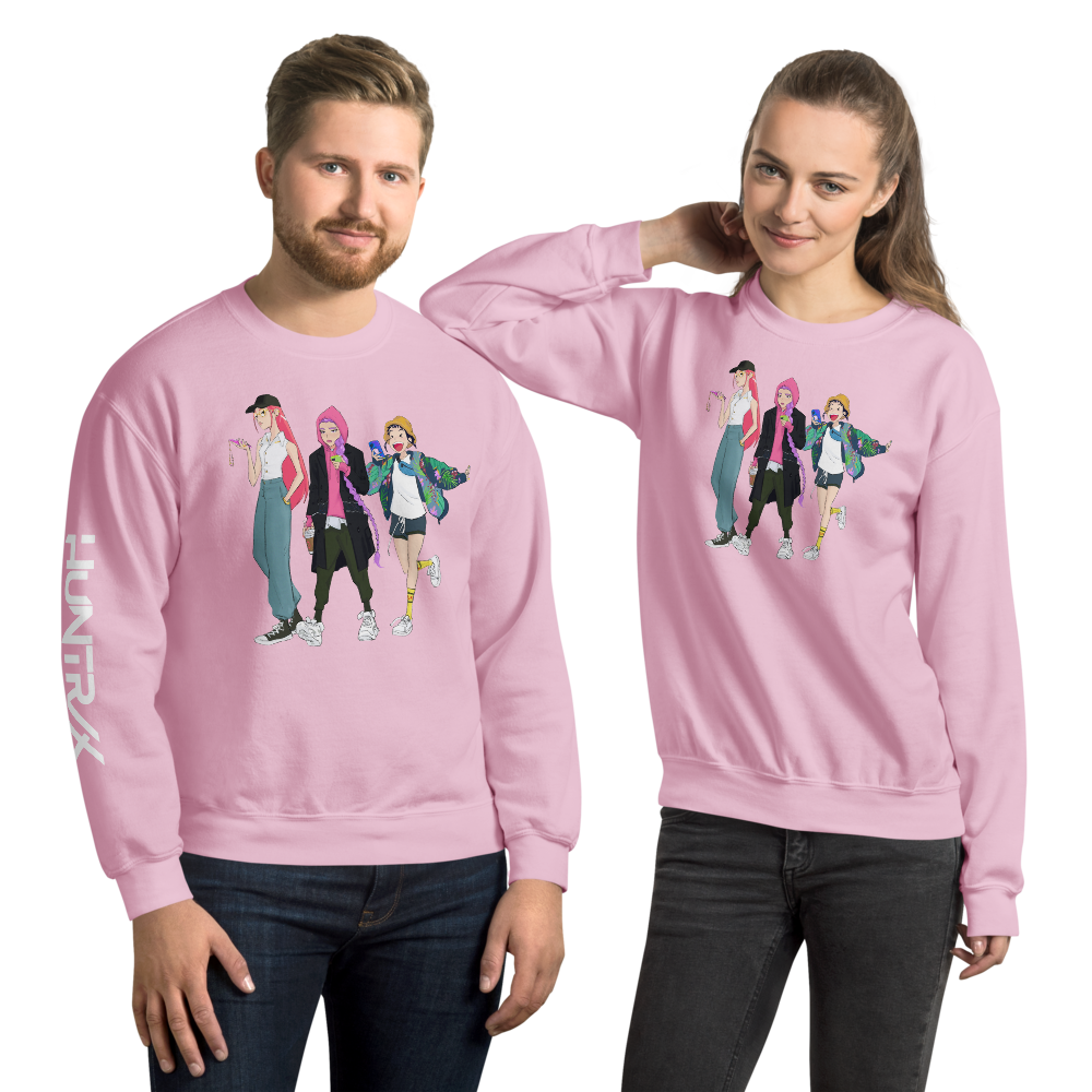 KPop Demon Hunters Off Duty HUNTR/X Sweatshirt