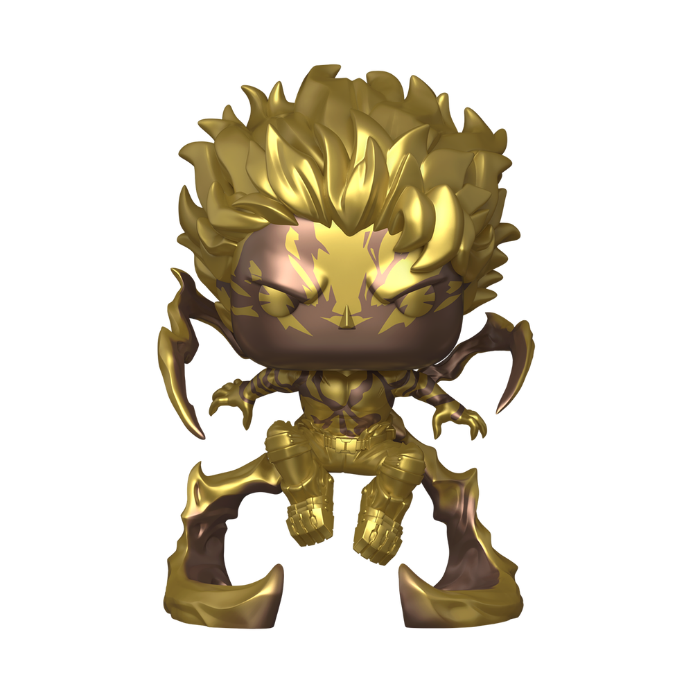 Pop! Izuku Midoriya (Gold) with Pop! Protector