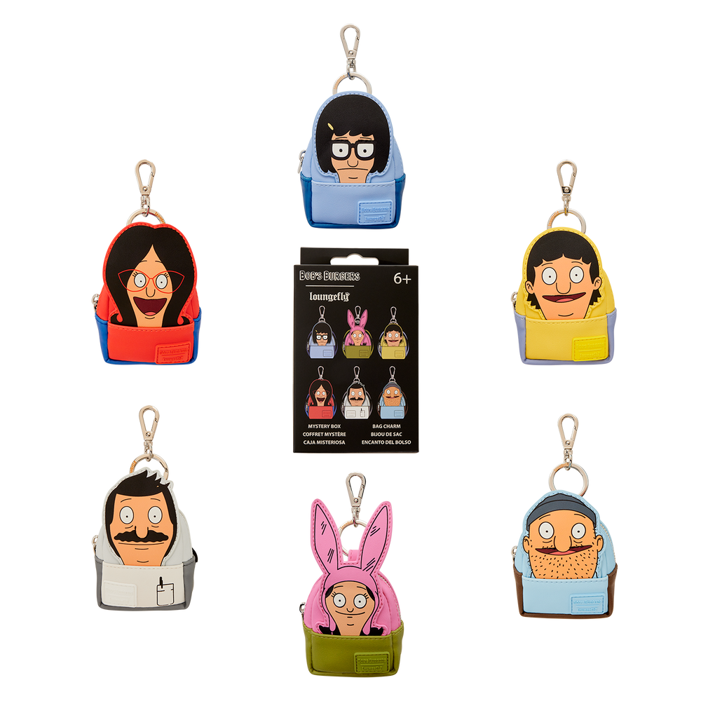 Bob’s Burgers Cosplay Mystery Mini Backpack Keychain Charm