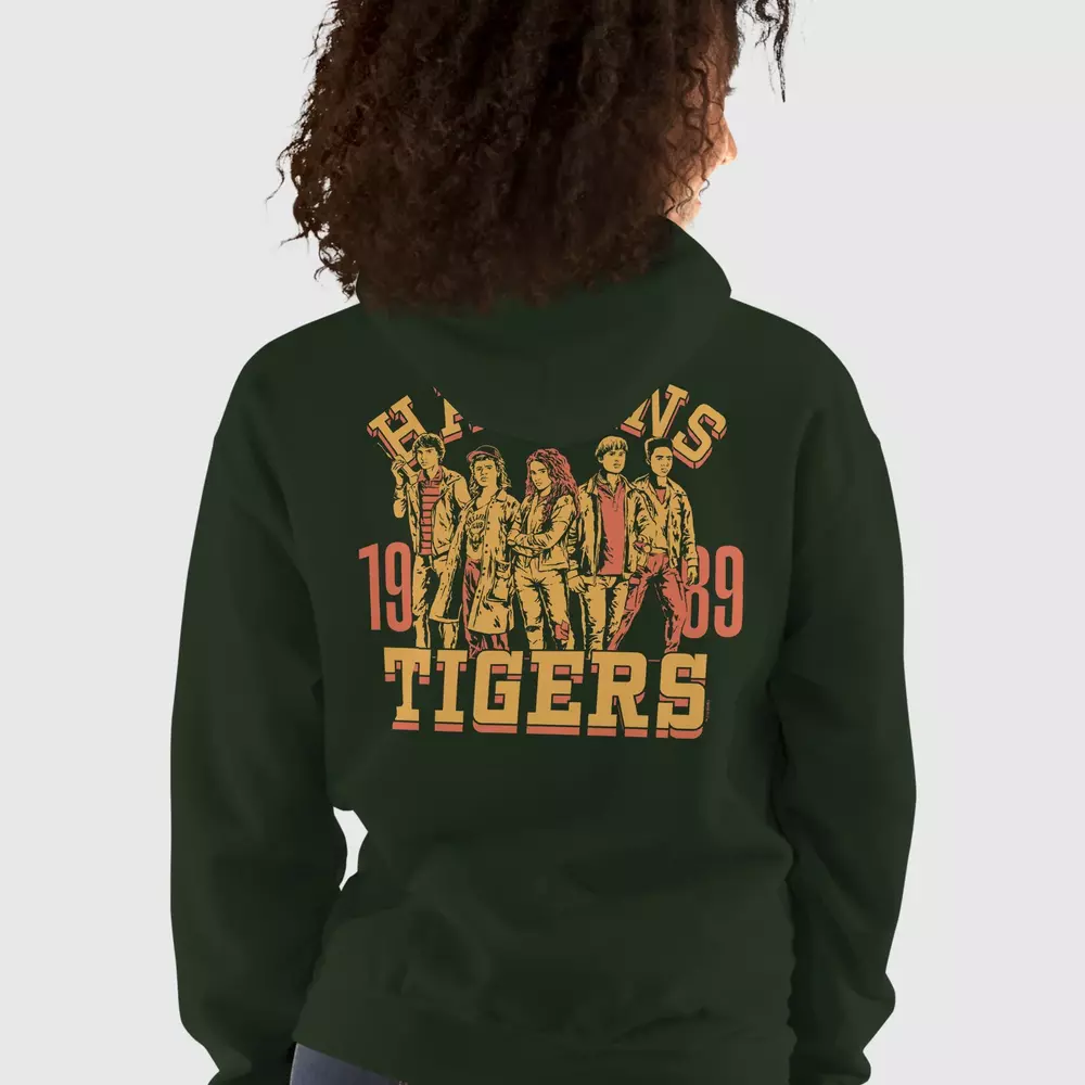 Stranger Things Hawkins Tigers ’89 Hoodie