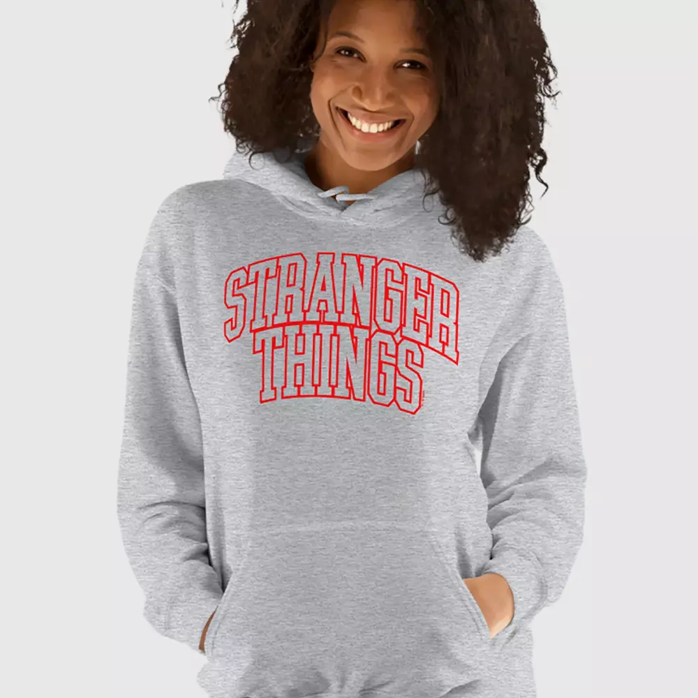 Stranger Things Logo Athletic Hoodie