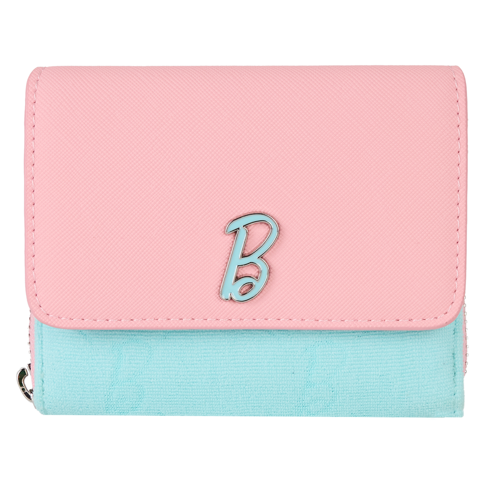 Classic Barbie Terry Cloth Zip Around Wallet