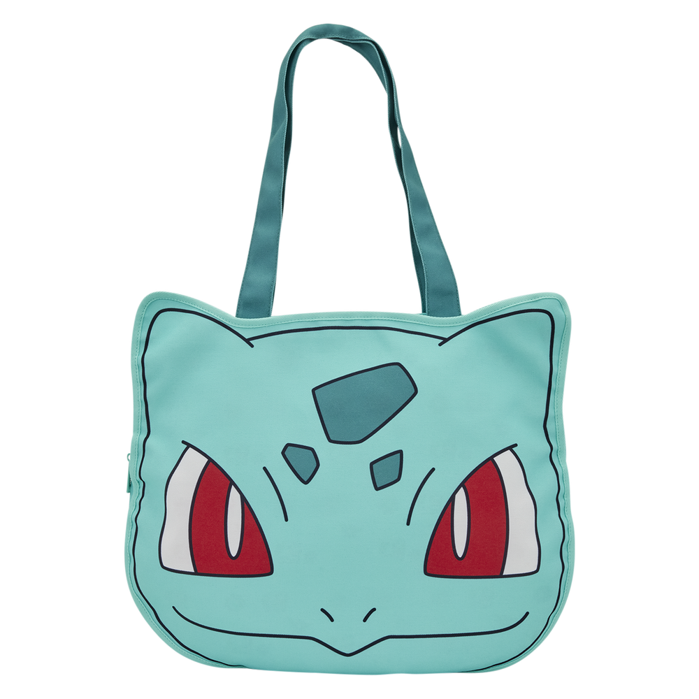 Pokémon Bulbasaur Cosplay Oversized Canvas Tote Bag