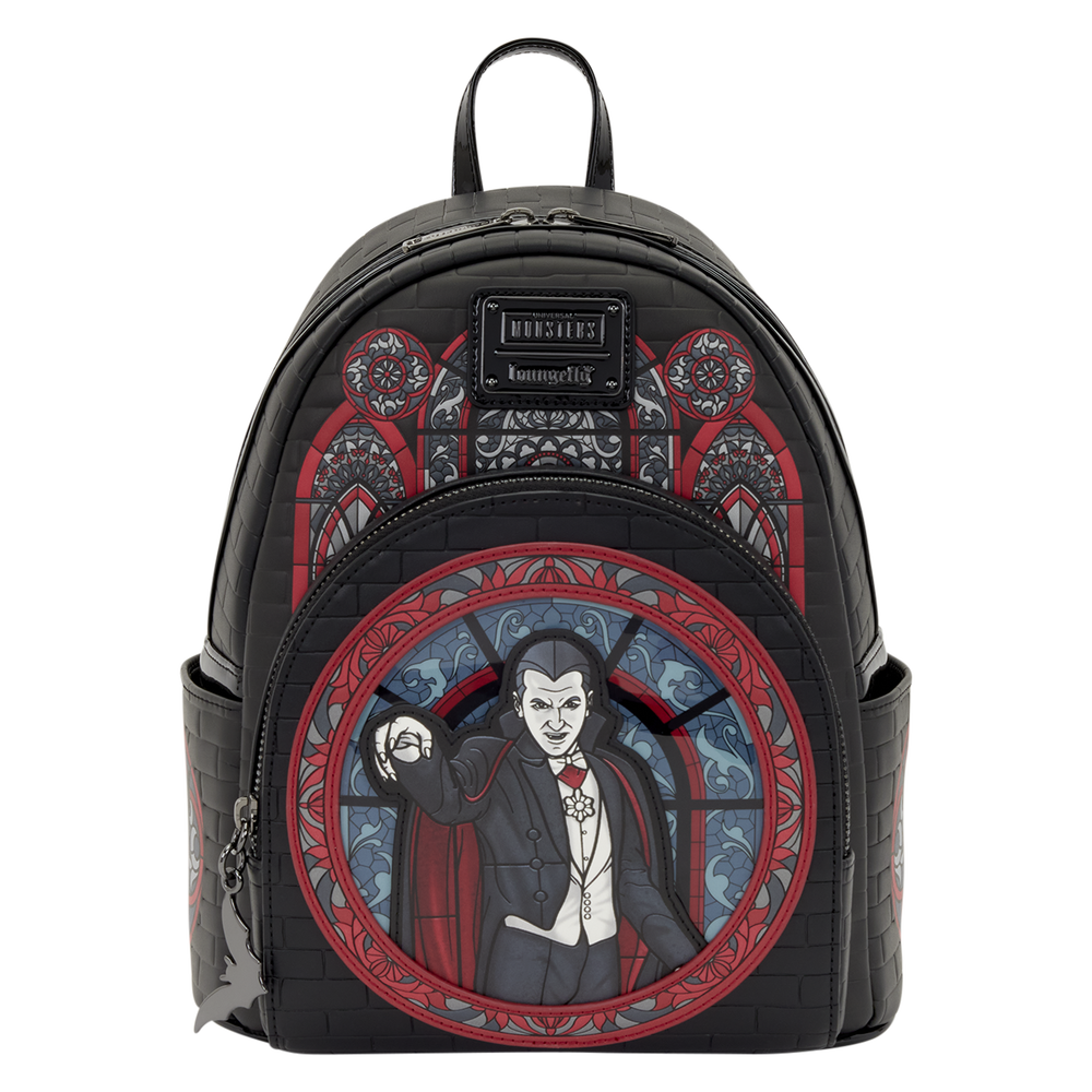 Universal Monsters Dracula Stained Glass Mini Backpack