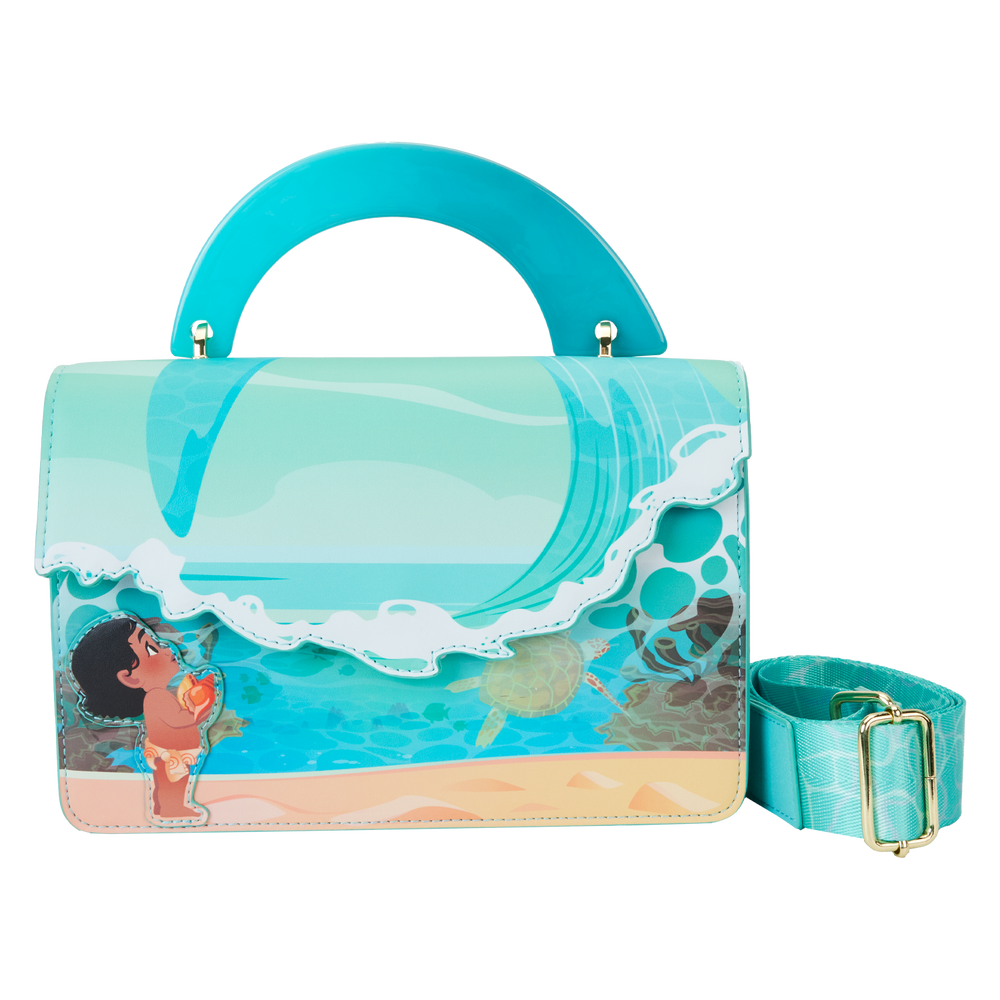 Young Moana Ocean Wave Crossbody Bag